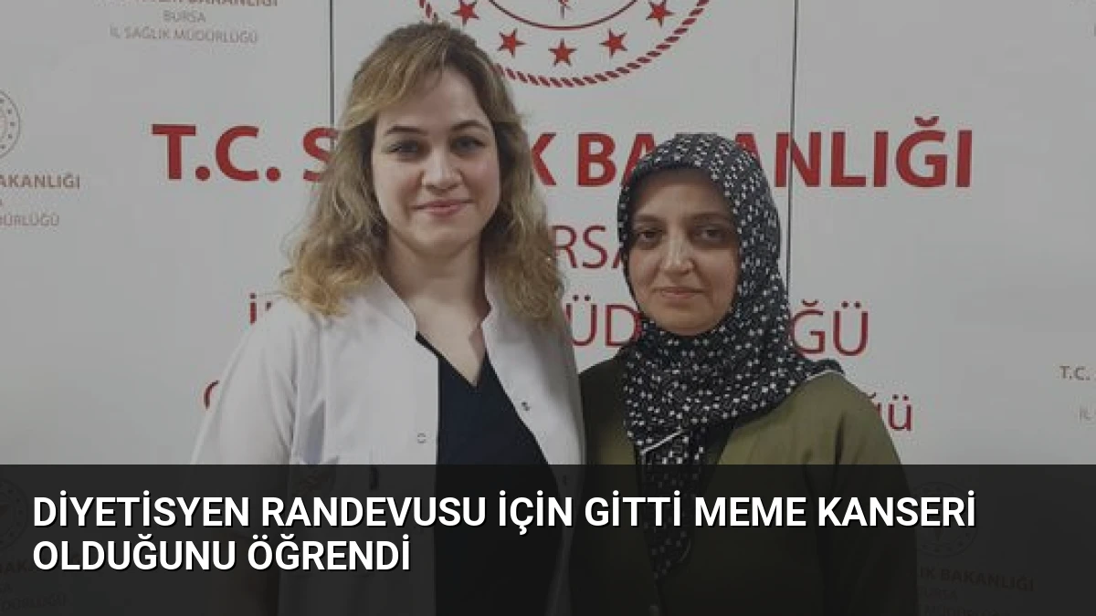 Diyetisyen Randevusu İçin Gitti Meme Kanseri Olduğunu Öğrendi