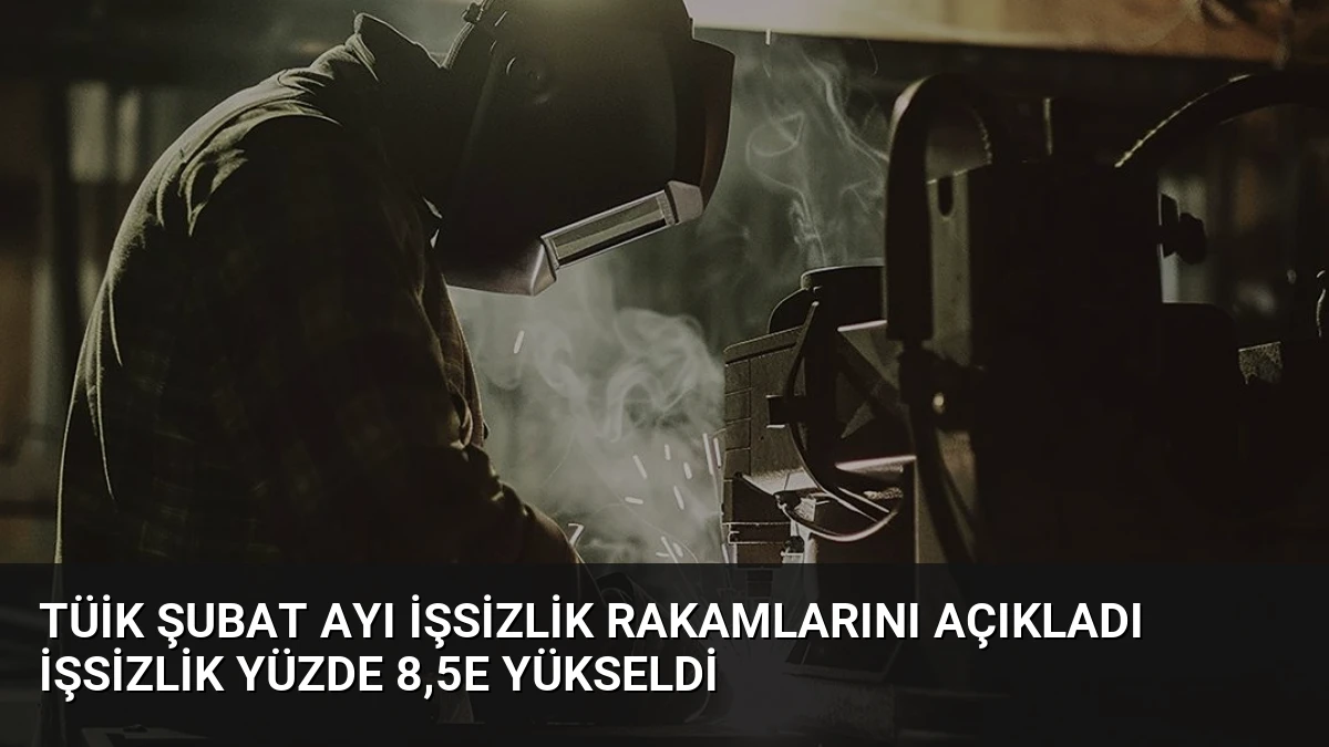TÜİK Şubat Ayı İşsizlik Rakamlarını Açıkladı İşsizlik Yüzde 8,5e Yükseldi