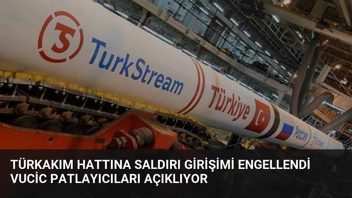 TürkAkım Hattına Saldırı Girişimi Engellendi Vucic Patlayıcıları Açıklıyor