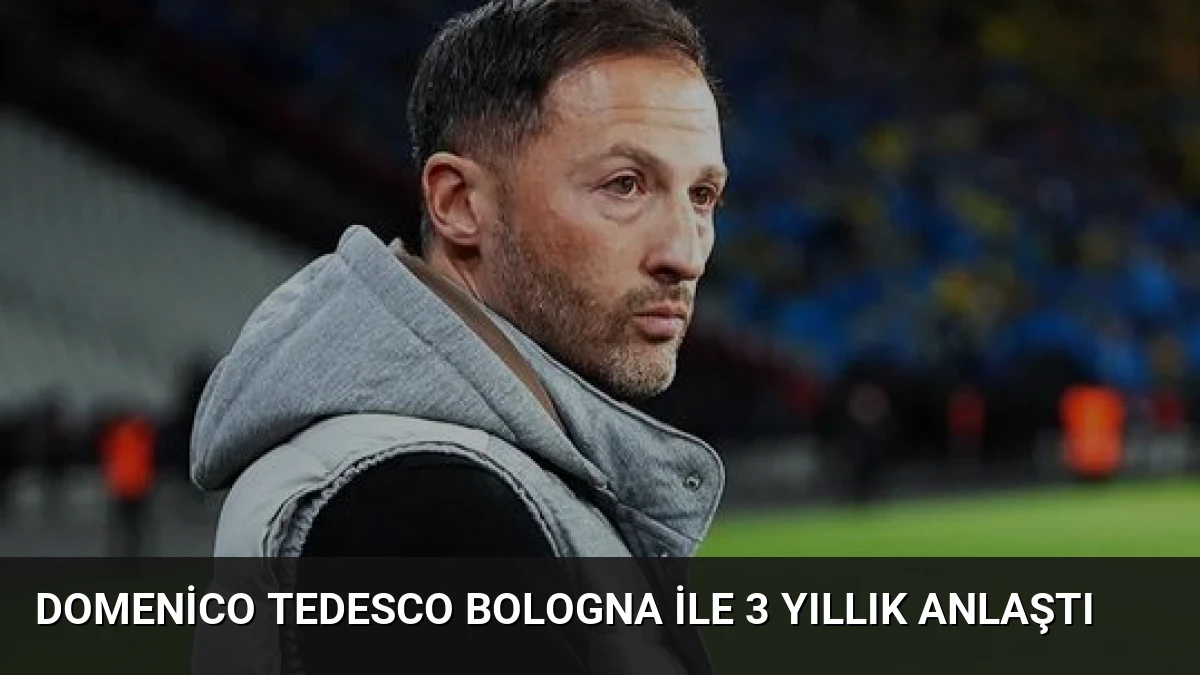 Domenico Tedesco Bologna ile 3 Yıllık Anlaştı