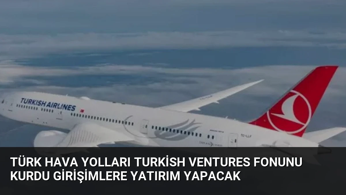 Türk Hava Yolları Turkish Ventures Fonunu Kurdu Girişimlere Yatırım Yapacak
