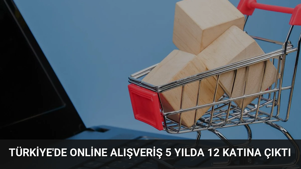 Türkiye’de Online Alışveriş 5 Yılda 12 Katına Çıktı