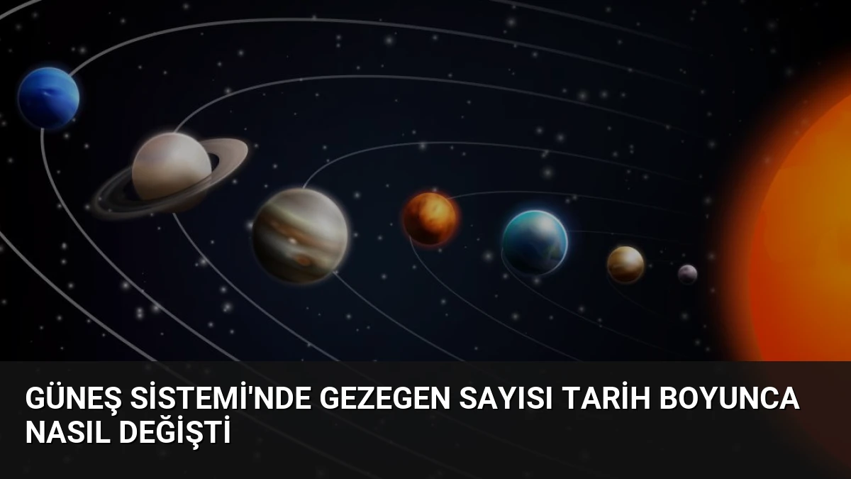Güneş Sistemi’nde Gezegen Sayısı Tarih Boyunca Nasıl Değişti