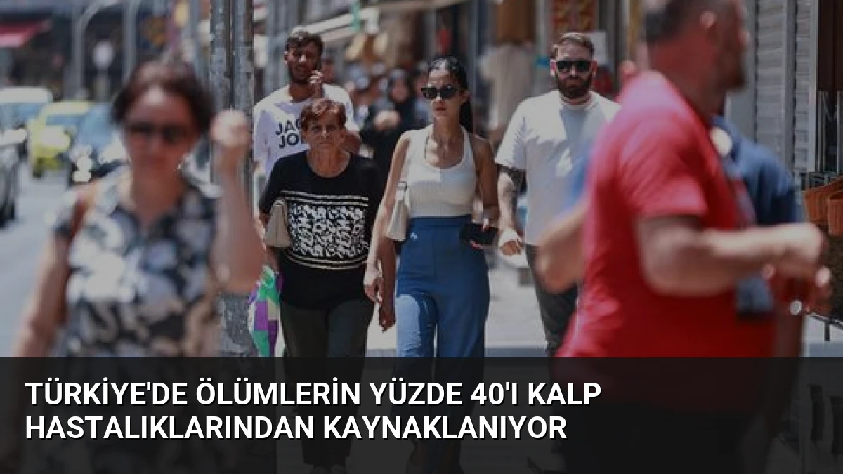 Türkiye’de Ölümlerin Yüzde 40’ı Kalp Hastalıklarından Kaynaklanıyor